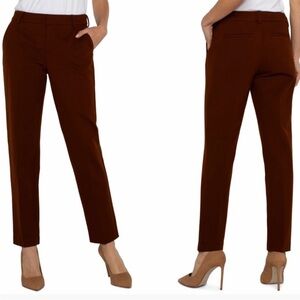 NWT Liverpool Kelsey Trousers Brown Size 2
Retail $98.00